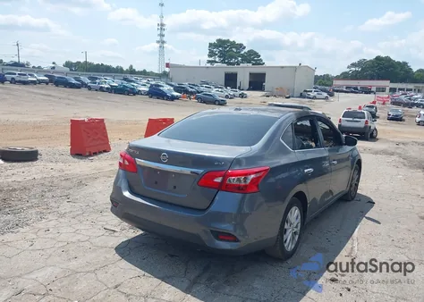 2019 Nissan Sentra Sv из США, поврежденный, VIN 3N1AB7AP1KL626247